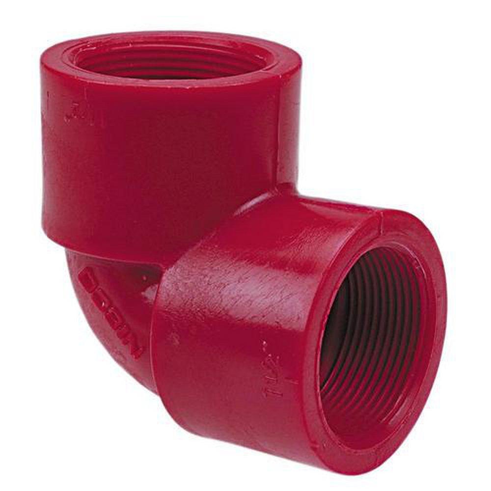 Chemtrol Sch. 80 PVDF Threaded 90 Elbow 