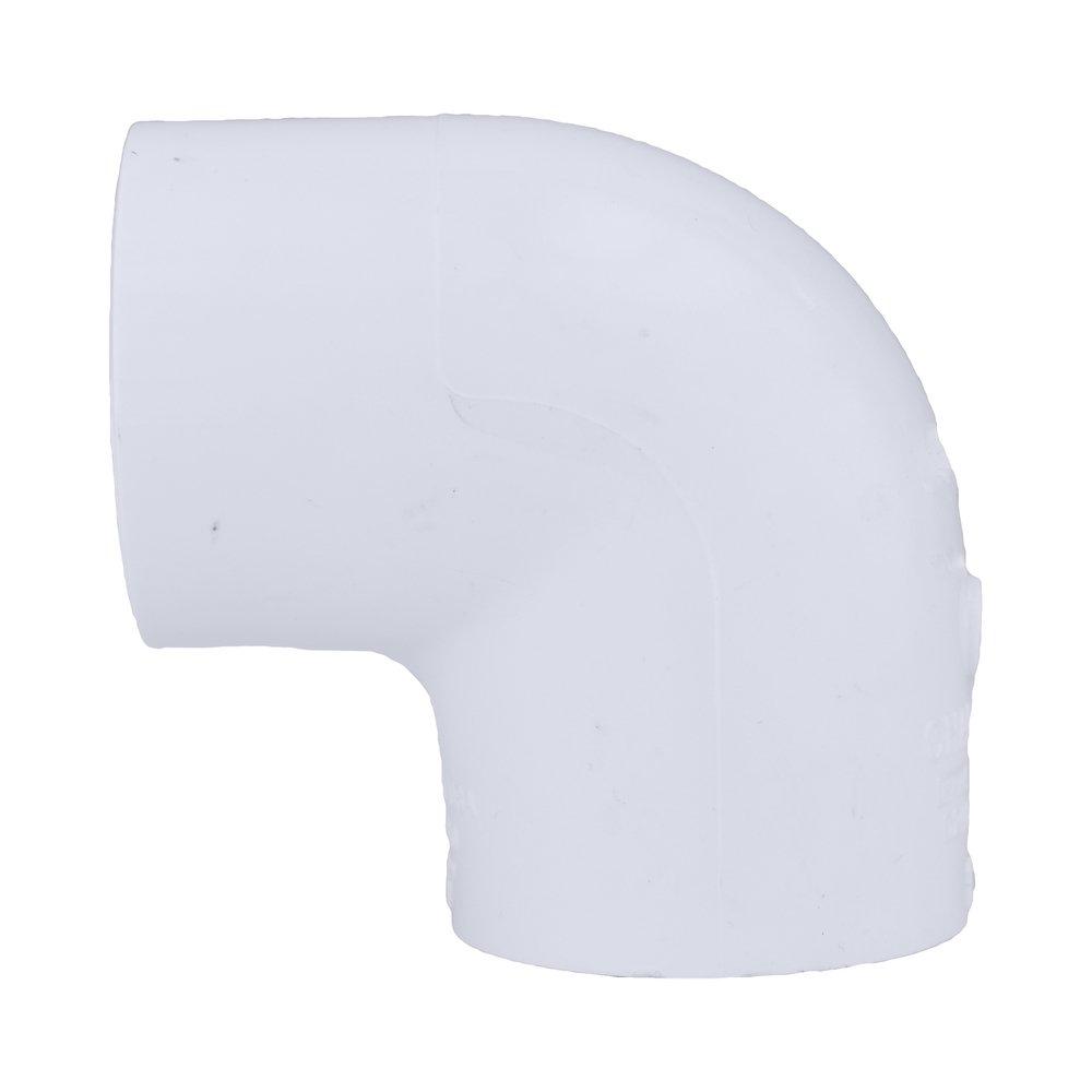 White PVC Schedule 40 90&deg; Elbow 