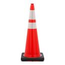 36 in. Traffic Cone with Reflective Collars