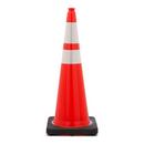 Safety Products Orange Traffic Cone with Reflective Collars 