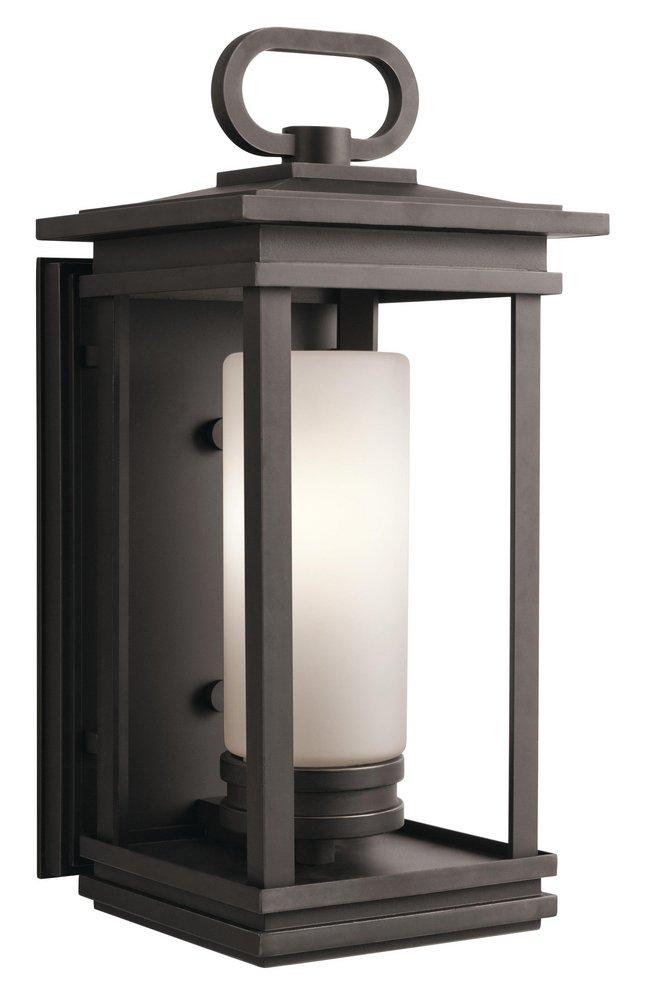 Kichler Lighting Rubbed Bronze 100W 1-Light Outdoor Wall Lantern 