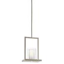 100W 1-Light Pendant in Classic Pewter
