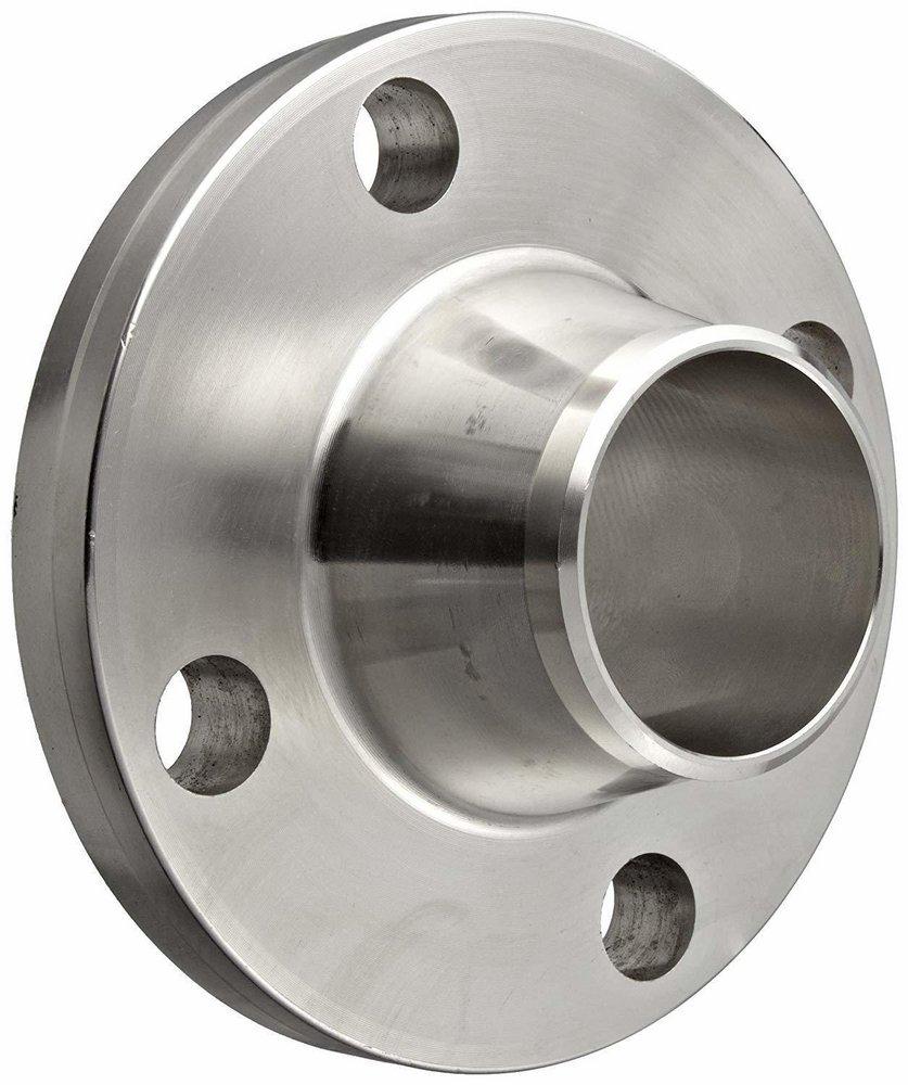 4 Stainless Steel 316 L 150# Schedule 10 FF Weldneck Flange 