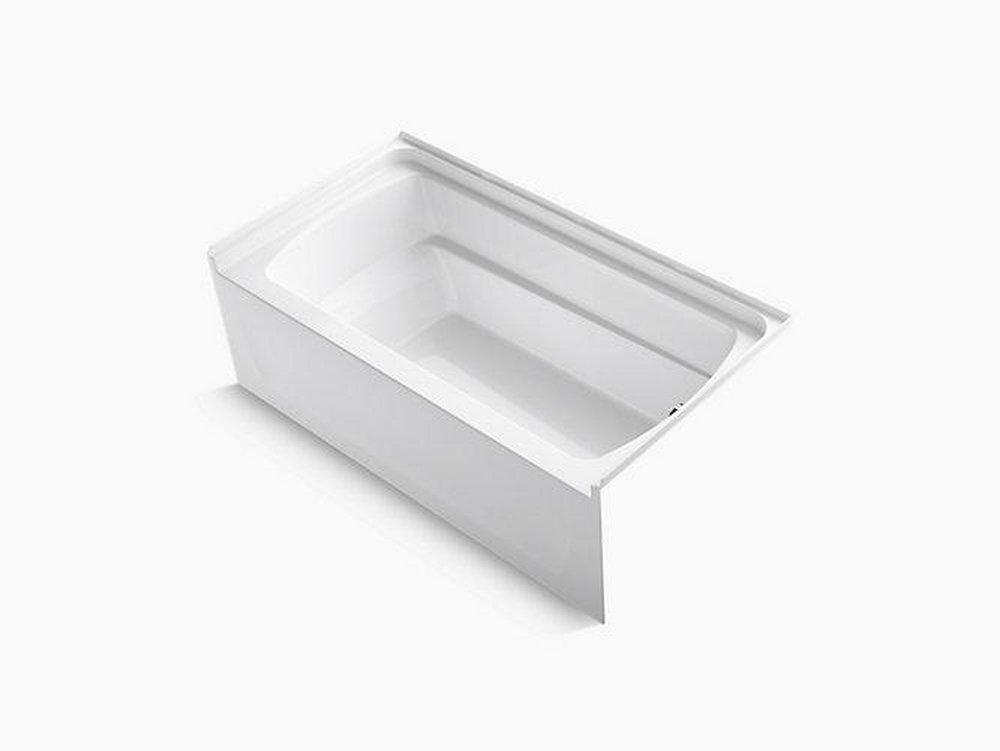 Sterling White 60 x 32-1/8 in. Soaker Alcove Bathtub in White 