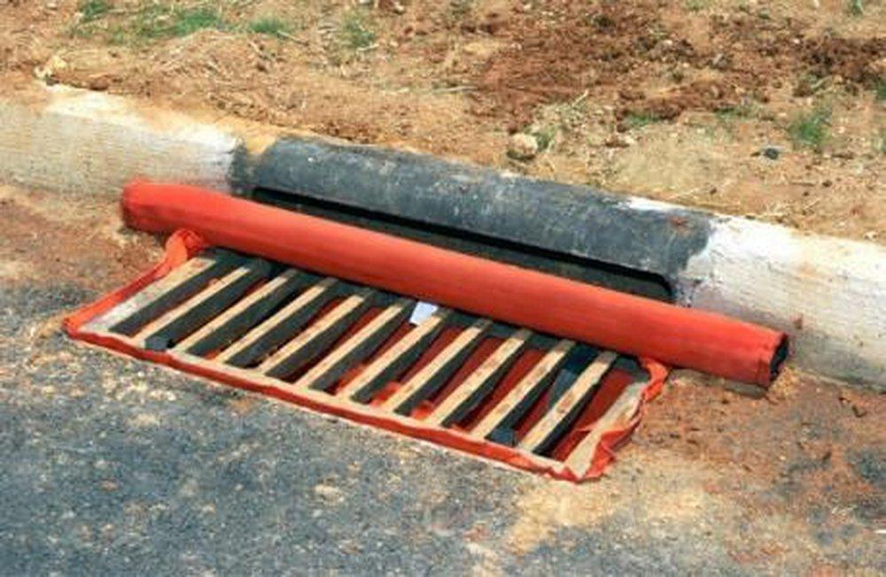 Dandy Products Orange Dandy Sack with Overflow Hole 