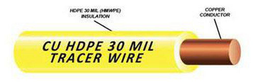 Pro-Pak Industries Blue 10 ga. 500 ft. Tracer Wire 