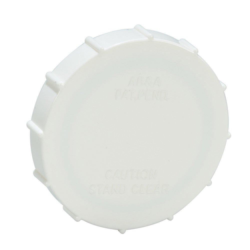 AB & A&trade; Chrome PVC Touch Toe Waste and Overflow Drain 