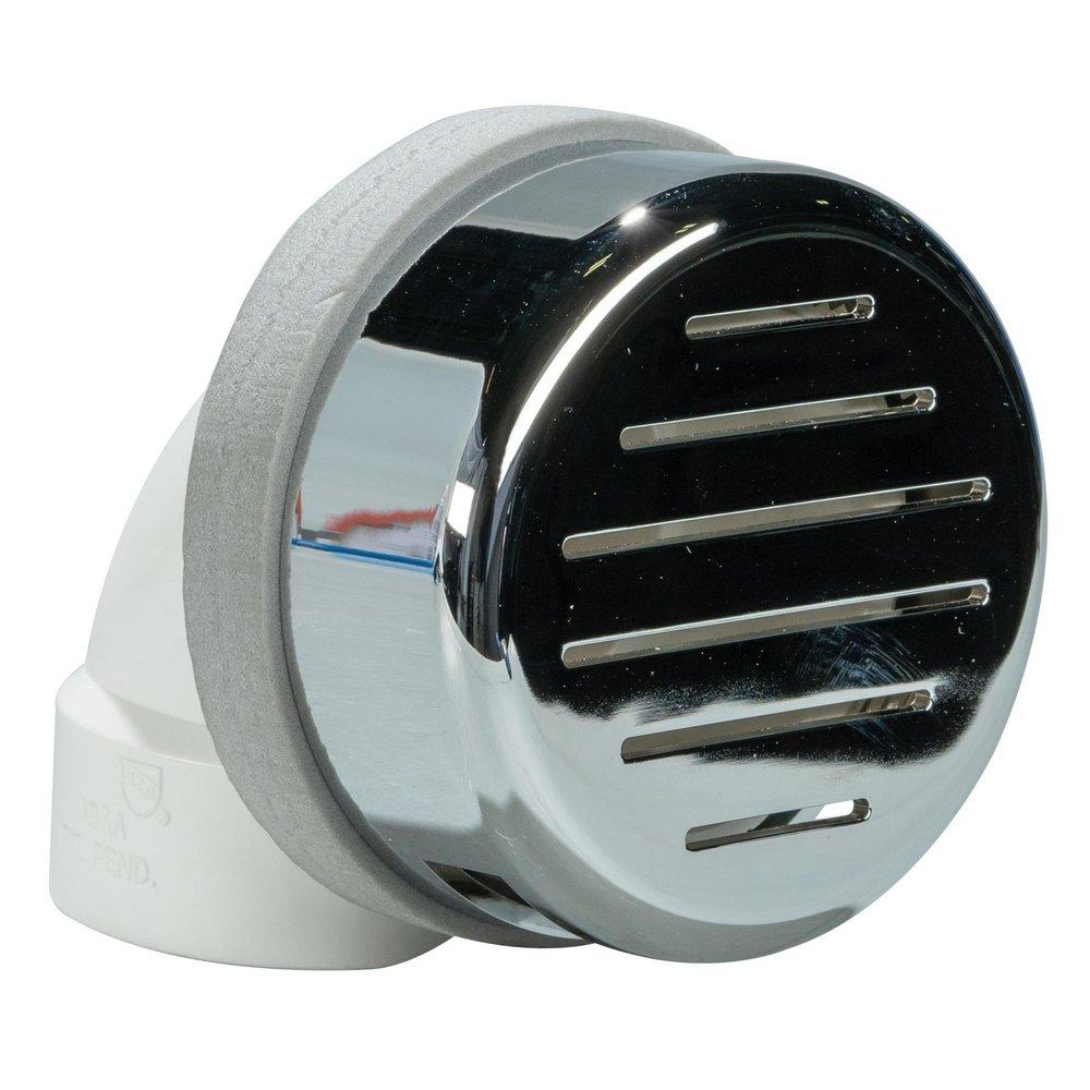 AB & A&trade; Chrome PVC Touch Toe Waste and Overflow Drain 