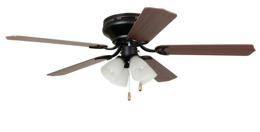 Craftmade Oil Rubbed Bronze 52 in. 5-Blade Hugger Mount Ceiling Fan 