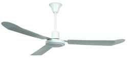56in. 3-Blade Utility Ceiling Fan in White