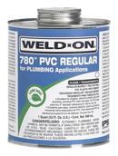 Weld-On® Fast Set Plastic Clear Pipe Cement 