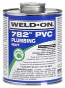 Weld-On&reg; Regular Set Plastic Clear Pipe Cement 