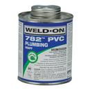 Weld-On&reg; Regular Set Plastic Clear Pipe Cement 