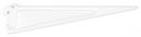 ClosetMaid White 12 in. Steel Wire Shelving Bracket 