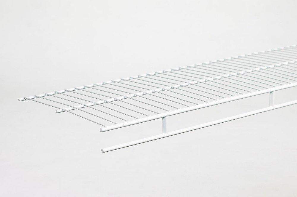 ClosetMaid White 12 in. Shelf and Rod Wire Shelf 