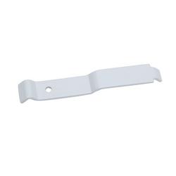 5 in. Steel Corner Support in White