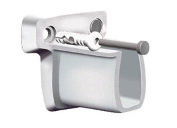 ClosetMaid White 1-3/4 in. Resin Wall Bracket (Pack of 12) 