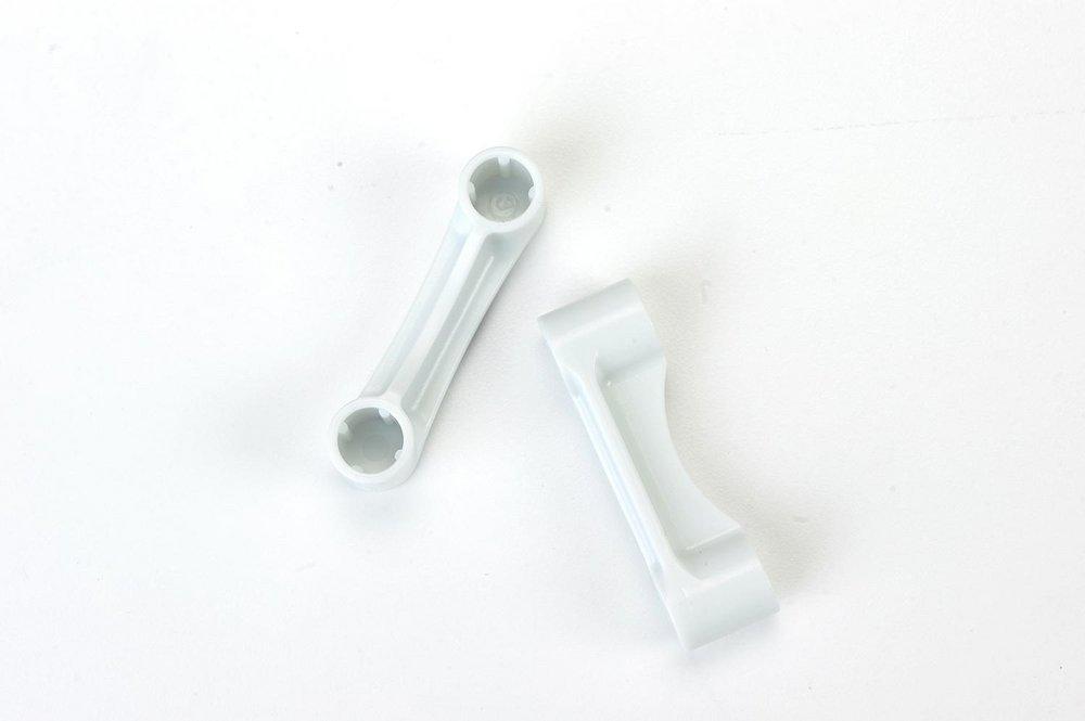 ClosetMaid White Plastic End Cap (Piece of 2) 