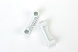 Plastic End Cap in White (Piece of 2)