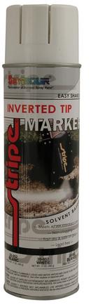 Seymour of Sycamore White 20 oz. Solvent Base Upside Down Marking Spray Paint 