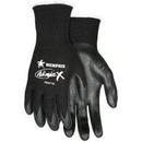 L Size Nylon Gloves in Black