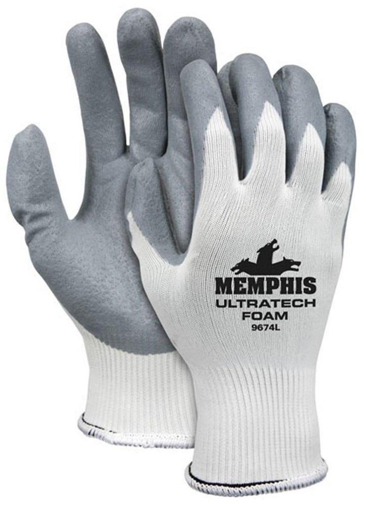Memphis Glove Grey Ultra Tech Foam Glove 