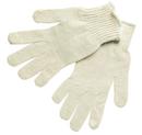 XSize S Cotton Plastic Glove in Natural