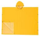 River City Yellow Polyester and PVC Poncho in Yellow 