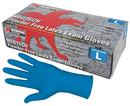 Size M 11 mil Latex Food Processing and Chemical Resistant Disposable Gloves in Blue