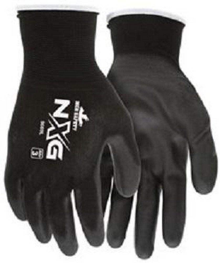 Black Palm and Finger Glove with Nylon Shell 