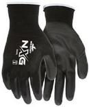 Black Palm and Finger Glove with Nylon Shell 