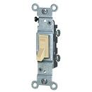 MARS Ivory 120 V 1P Toggle Switch in Ivory 