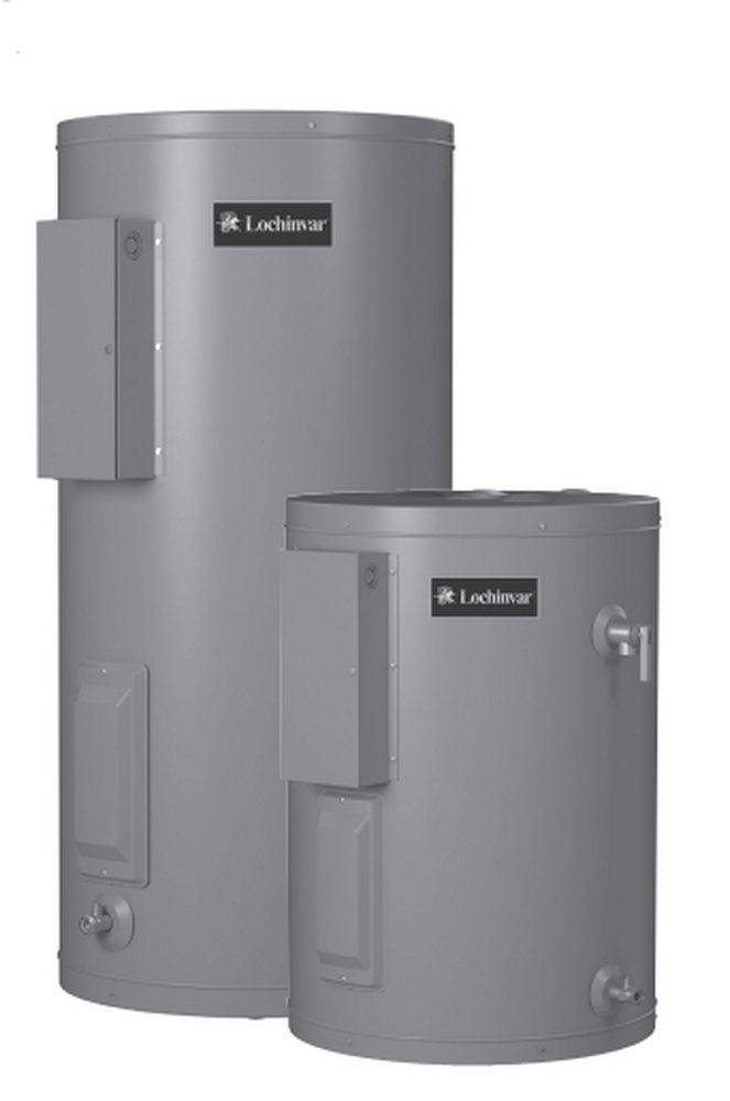 Lochinvar Light Duty and Tall 12000 W 2-Element Commercial Electric Water Heater 