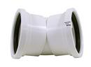 TRENCH TOUGH PLUS Gasket 45 Degree SDR 35 Plastic Sewer Elbow 
