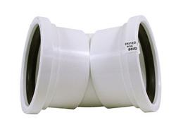 4 in. Gasket 45 Degree SDR 35 Plastic Sewer Elbow