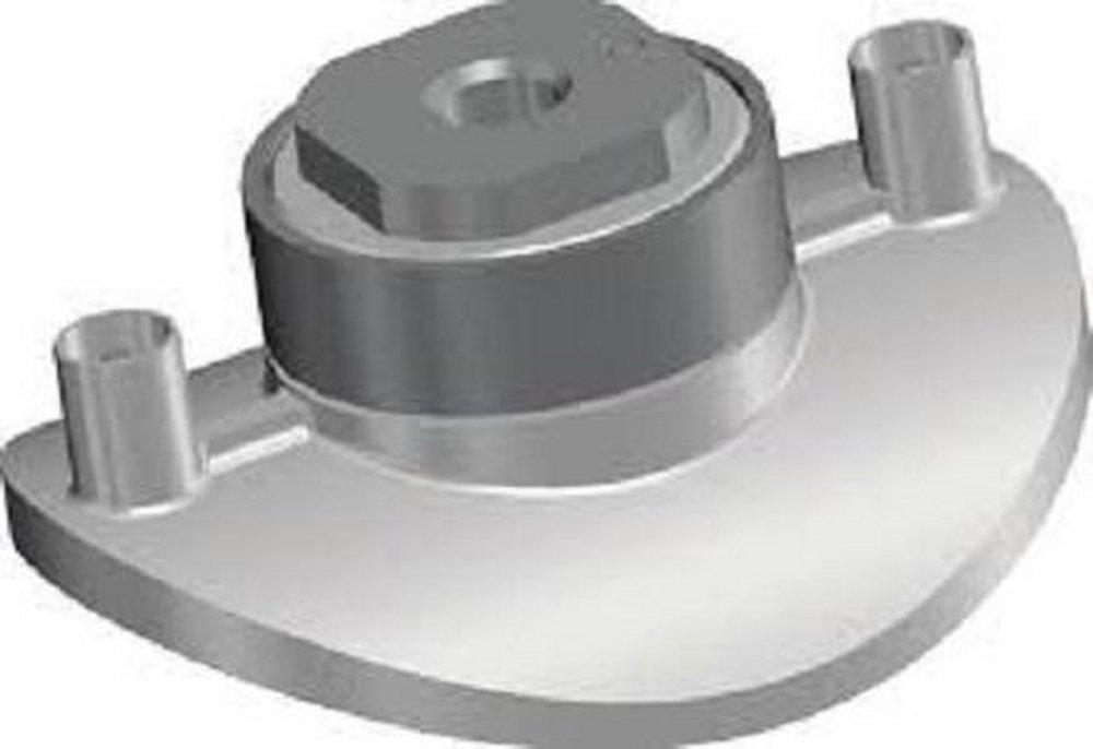 Georg Fischer Central Plastics 2 in. IPS x CC Electrofusion SDR 11 HDPE Branch Transitional Saddle with 4.7R Pin 