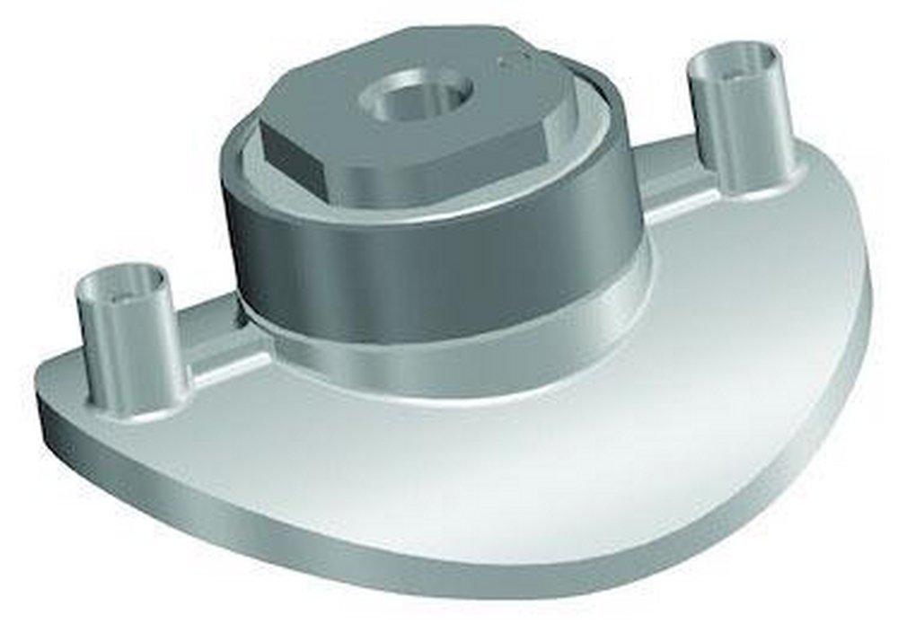 Georg Fischer Central Plastics Black 8 in. DIPS x CC Electrofusion SDR 11 HDPE Transitional Branch Saddle with 4.7S Pin 