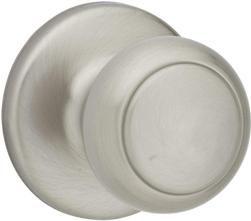 Kwikset Satin Nickel Hall and Closet Passage Knob 