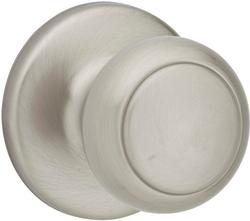 Hall and Closet Passage Knob in Satin Nickel