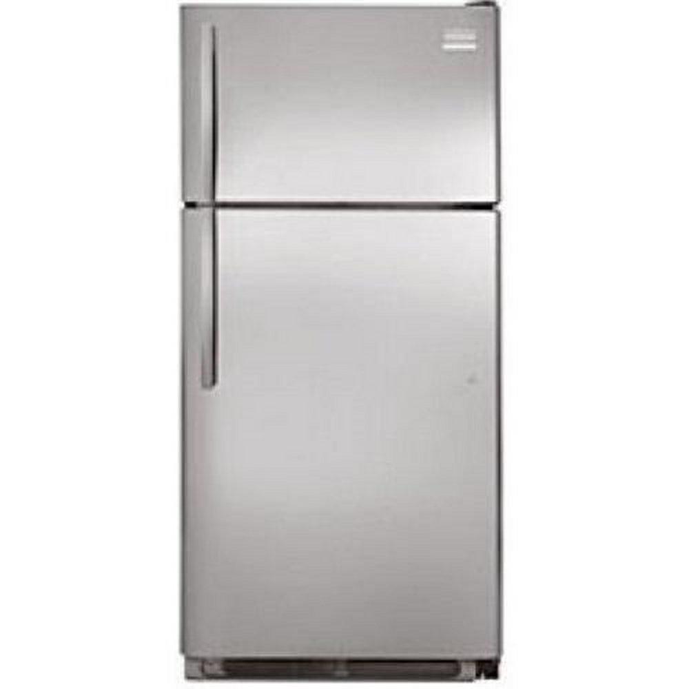 Frigidaire Stainless 30 in. 14.2 cu. ft. Top Mount Freezer Refrigerator 