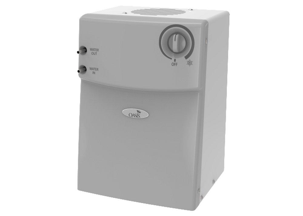 Oasis White/Grey Floor Mount Indoor Bottle Filling Station 