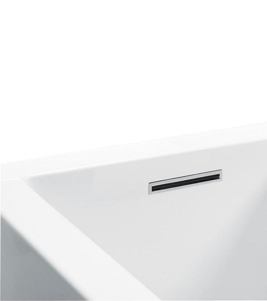 MTI Whirlpools&reg; Polished Chrome Plastic Toe-Tap Drain 