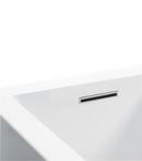 MTI Whirlpools&reg; Polished Chrome Plastic Toe-Tap Drain 