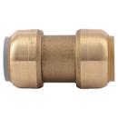 SharkBite&reg; Natural Brass Push Brass Press Coupling 