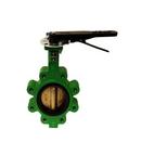 3 in. Cast Iron EPDM Locking Lever Handle Butterfly Valve