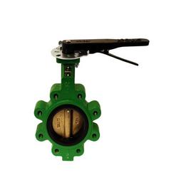 8 in. Cast Iron Flanged EPDM Gear Operator Handle Butterfly Valve