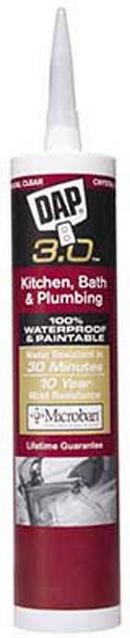 DAP Clear 9 oz. Silicone Caulk 
