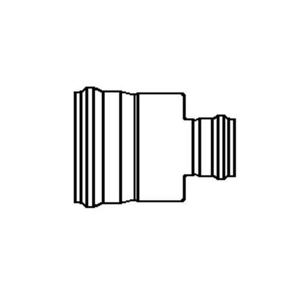 GPK Gasket Reducing SDR 26 PVC Heavy Wall Sewer Coupling 