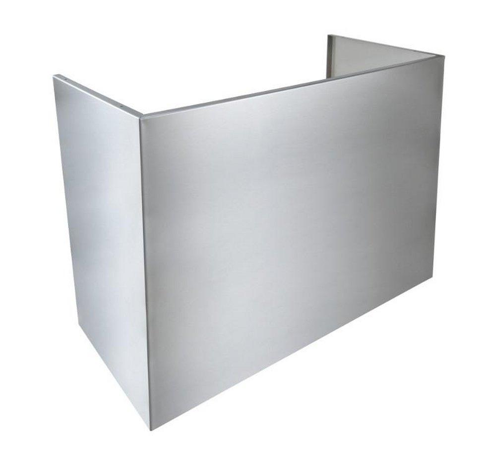 Broan Stainless Steel 18 in. Flue Cover for Outdoor Hood 
