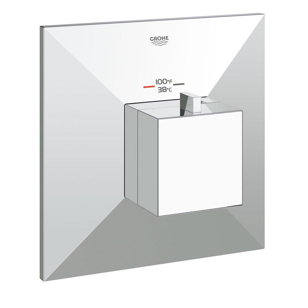 GROHE StarLight Chrome Thermostatic Trim Only with Control Module 